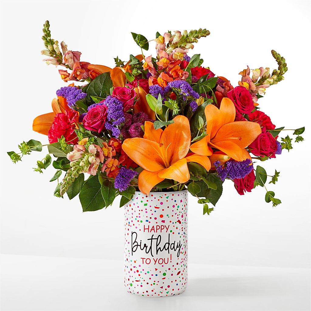 Birthday Palooza Bouquet – Nela Park Florist Llc, East Cleveland OH
