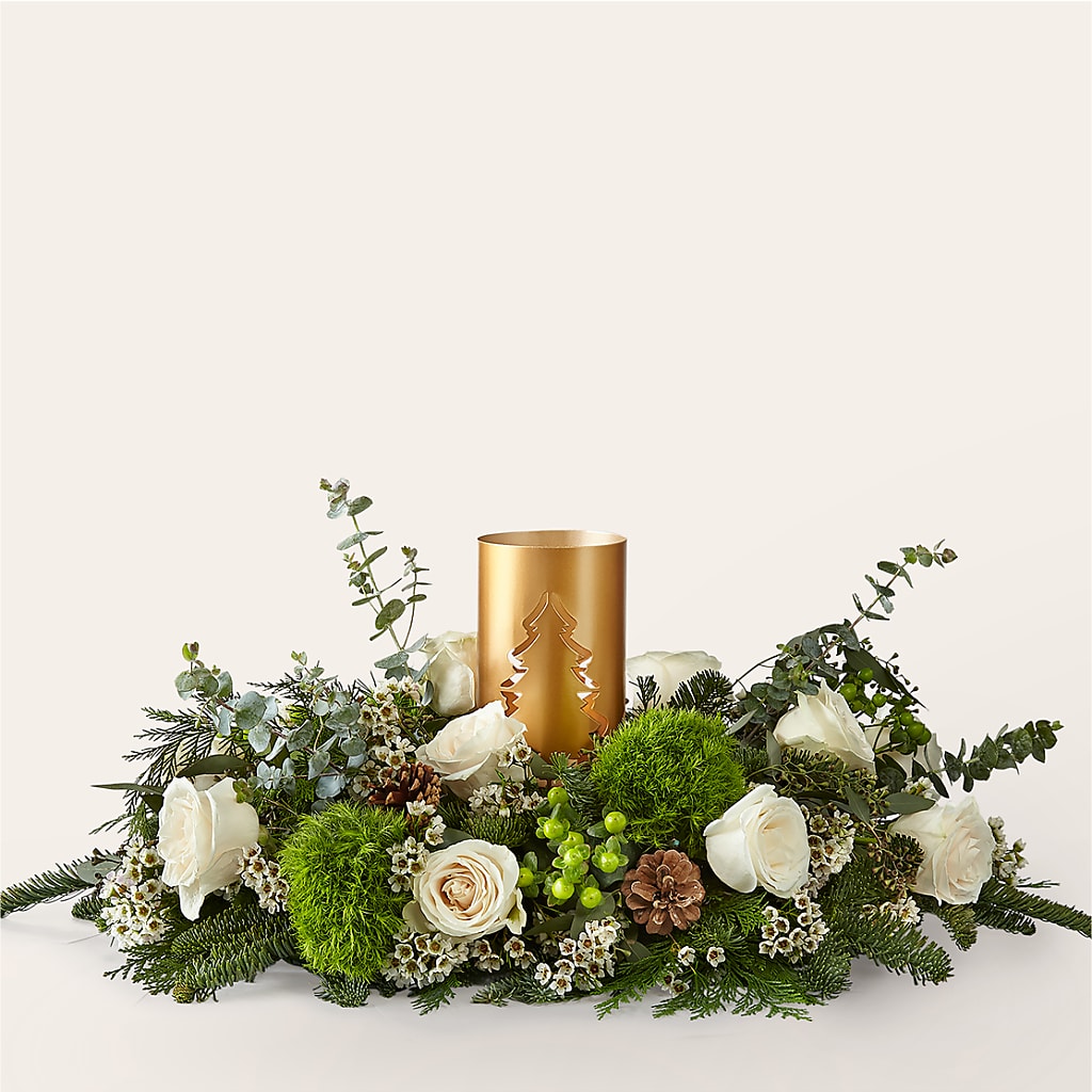 Chestnuts Roasting Centerpiece – Nela Park Florist Llc, East Cleveland OH