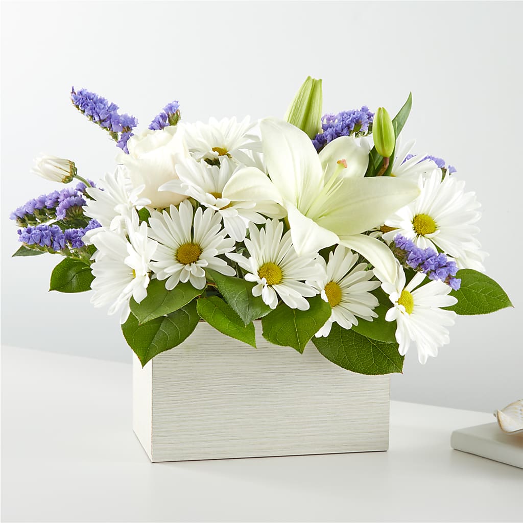 Beyond Blue Box Bouquet – Nela Park Florist Llc, East Cleveland OH