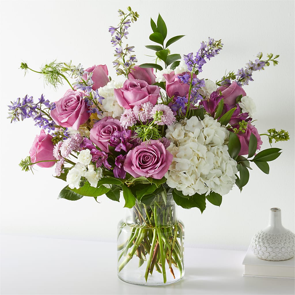 Violet Caress Bouquet – Nela Park Florist Llc, East Cleveland OH
