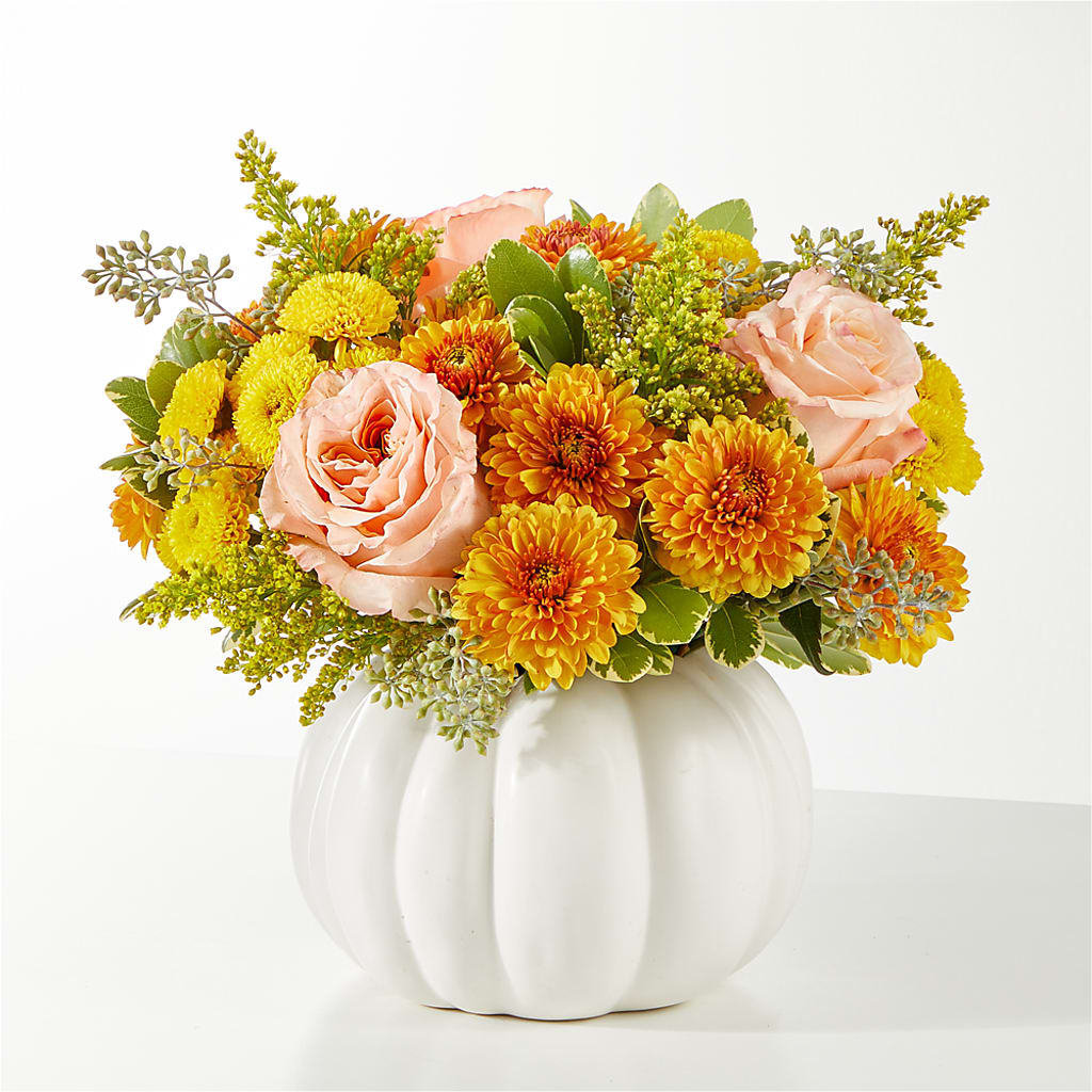 Peachy Pumpkin – Nela Park Florist Llc, East Cleveland OH