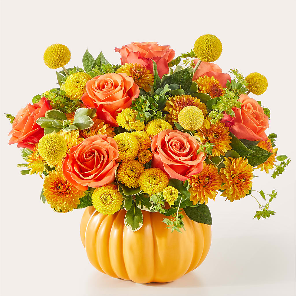 Gourdgeous Pumpkin – Nela Park Florist Llc, East Cleveland OH