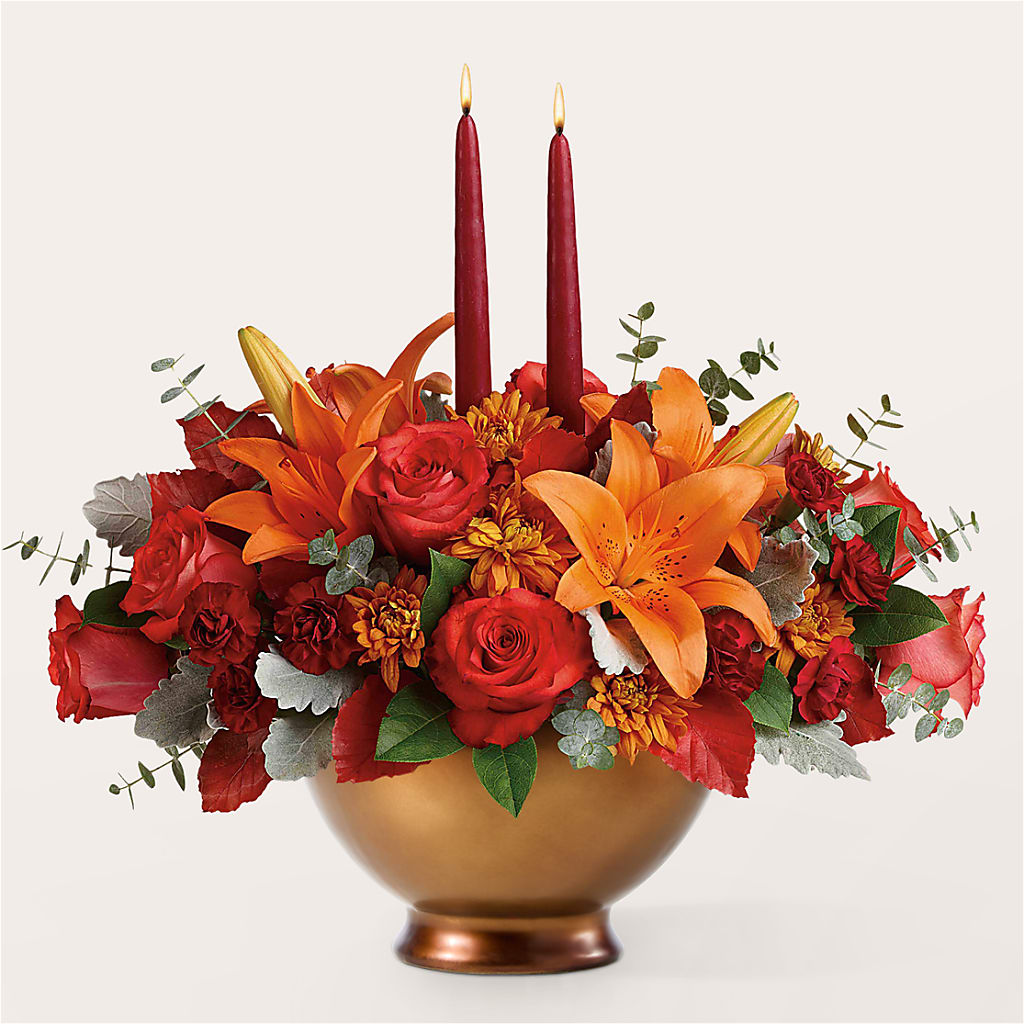 Fruits of Fall Centerpiece – Nela Park Florist Llc, East Cleveland OH