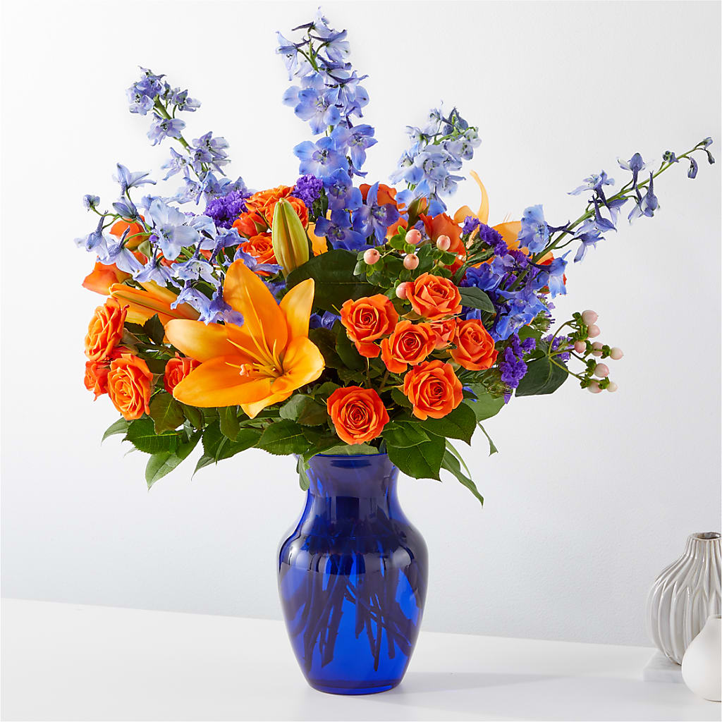 Radiant Citrus Bouquet – Nela Park Florist Llc, East Cleveland OH