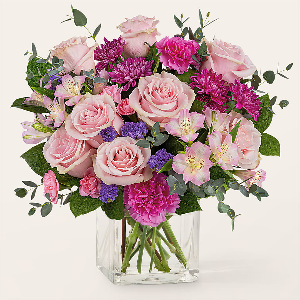 Rosy Radiance Bouquet – Nela Park Florist Llc, East Cleveland OH