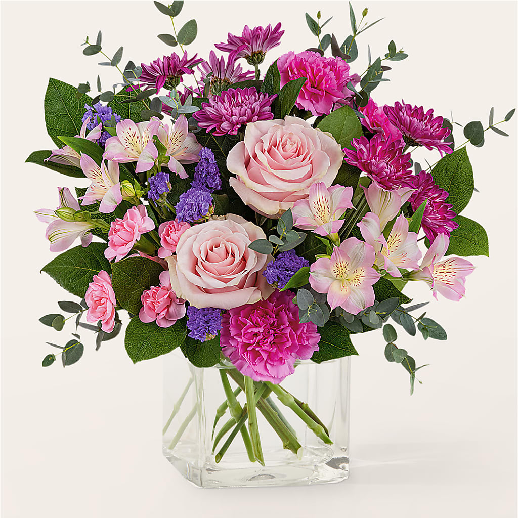 Rosy Radiance Bouquet – Nela Park Florist Llc, East Cleveland OH