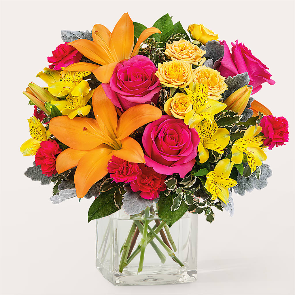 To the Tropics Bouquet – Nela Park Florist Llc, East Cleveland OH