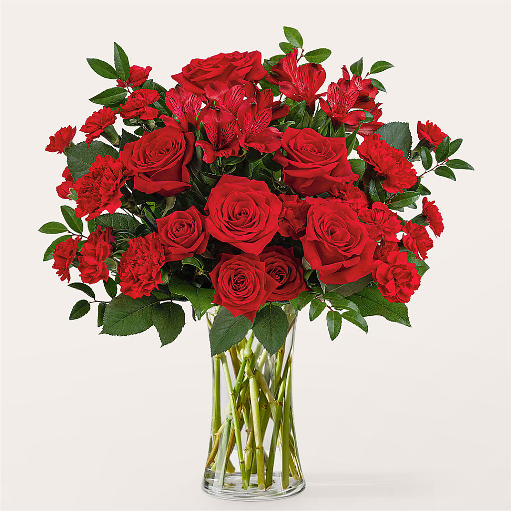 Brilliant Ruby Bouquet – Nela Park Florist Llc, East Cleveland OH