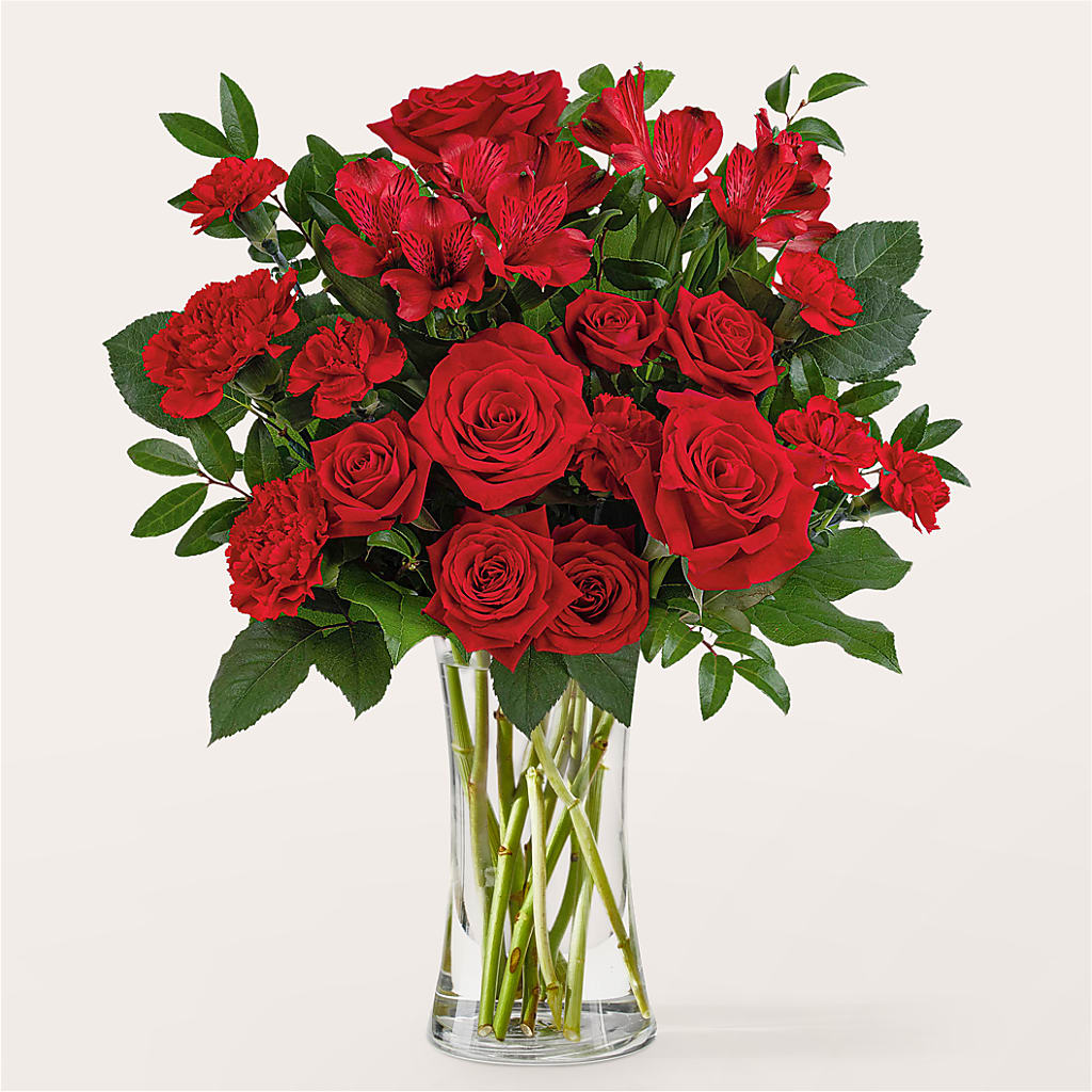 Brilliant Ruby Bouquet – Nela Park Florist Llc, East Cleveland OH