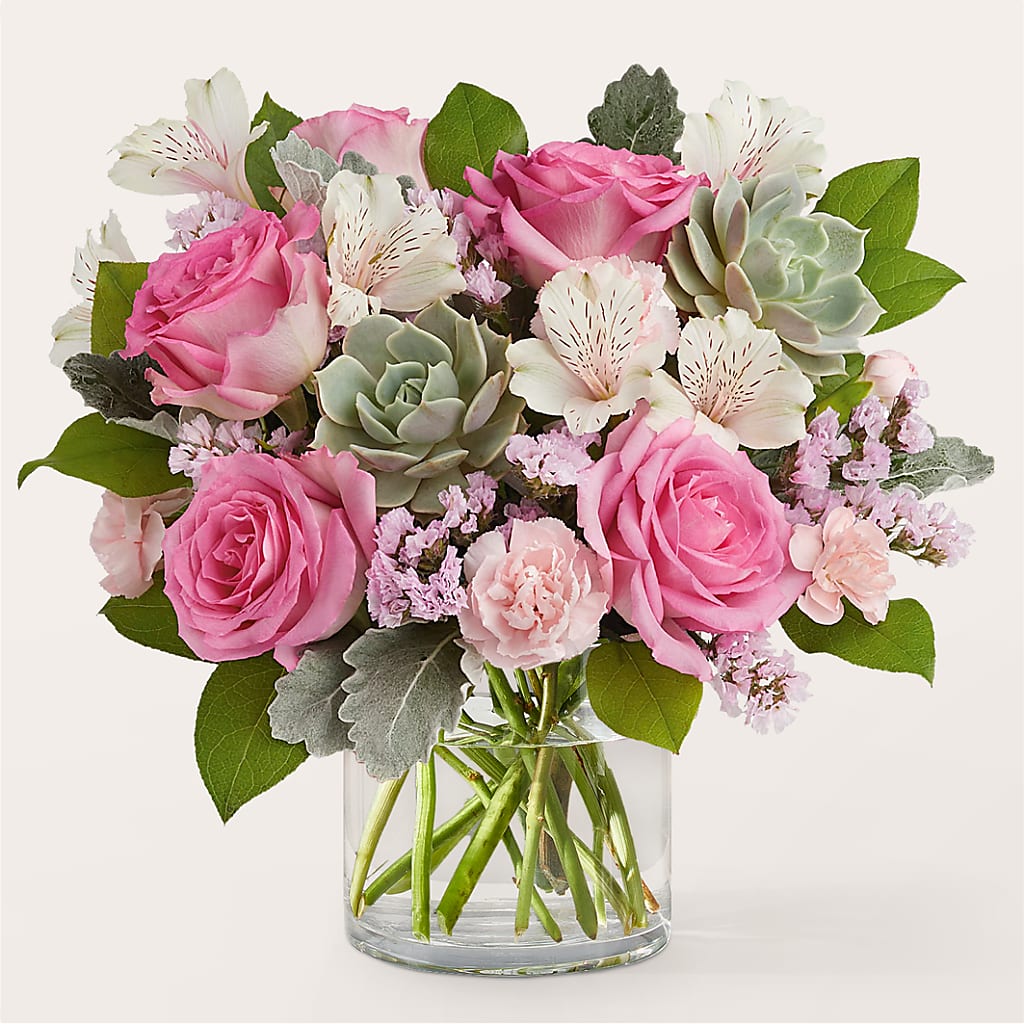 Dusty Rose Bouquet – Nela Park Florist Llc, East Cleveland OH