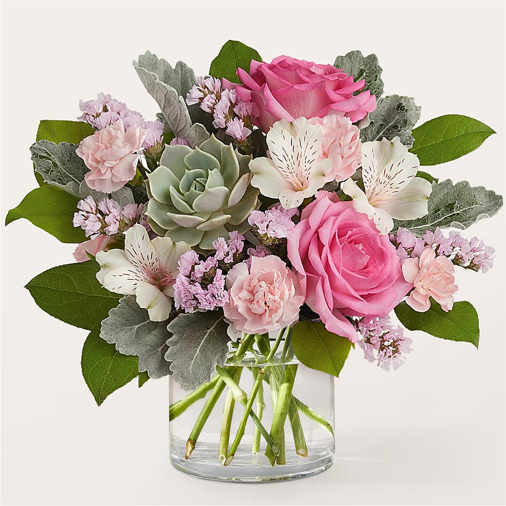 Dusty Rose Bouquet – Nela Park Florist Llc, East Cleveland OH