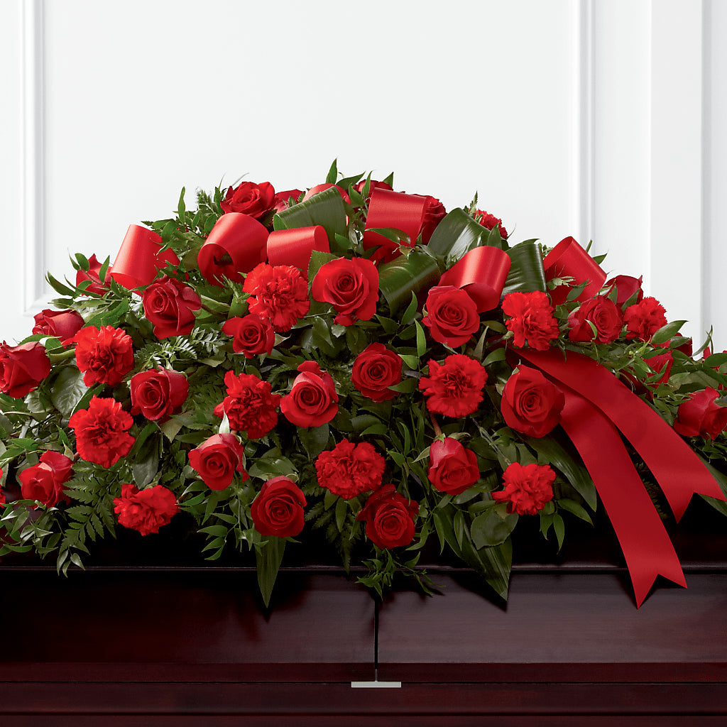 Tribute of Life Casket Spray – Nela Park Florist Llc, East Cleveland OH