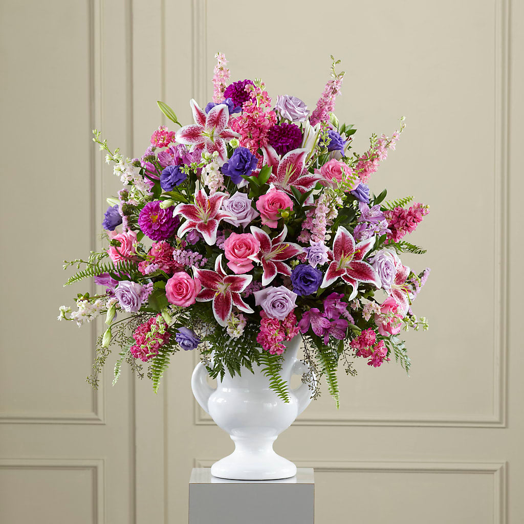 Peaceful Tribute Arrangement – Nela Park Florist Llc, East Cleveland OH