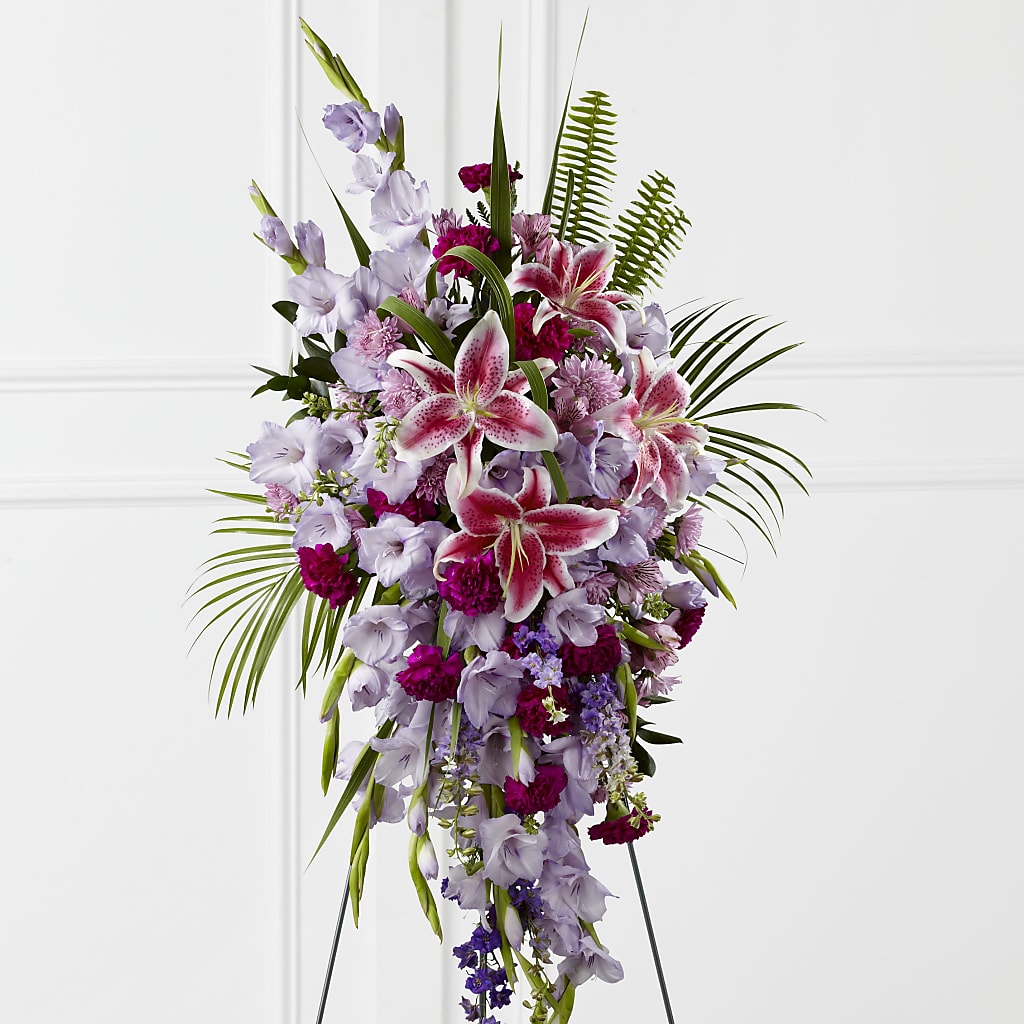 Tender Touch Standing Spray – Nela Park Florist Llc, East Cleveland OH