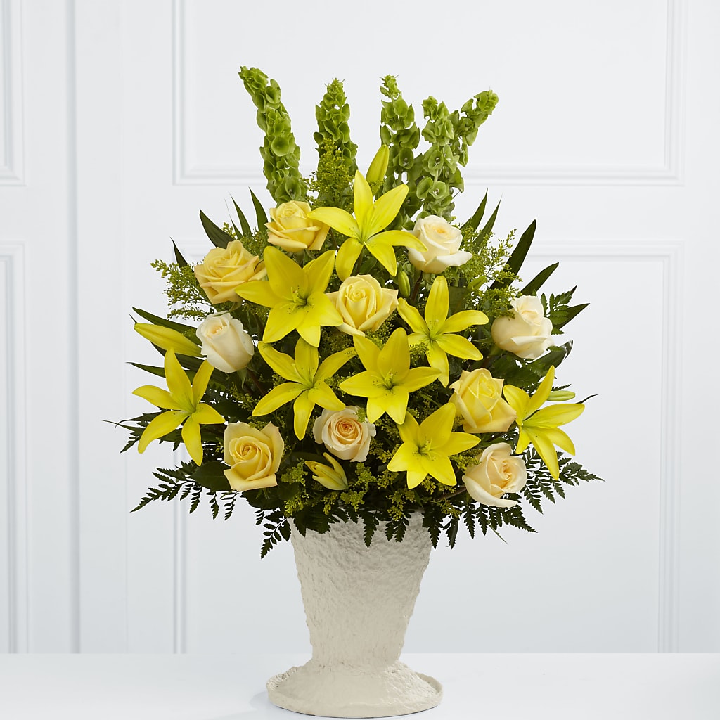 Golden Memories Arrangement – Nela Park Florist Llc, East Cleveland OH