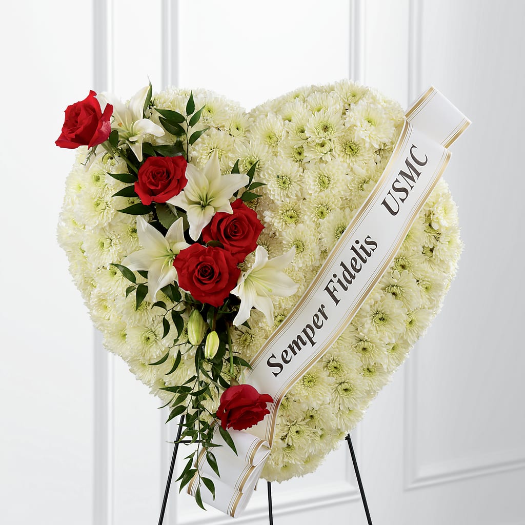 Heartfelt Hero Standing Heart – Nela Park Florist Llc, East Cleveland OH
