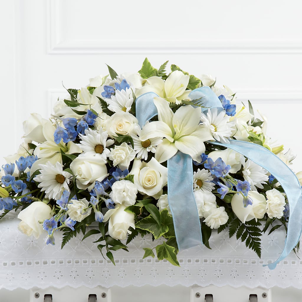 Tender Treasure Casket Spray – Nela Park Florist Llc, East Cleveland OH