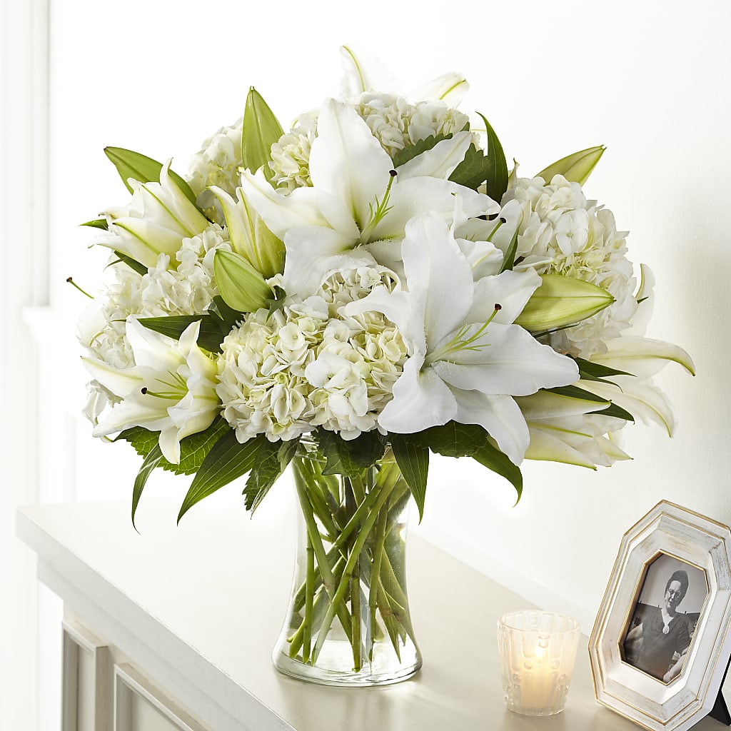Compassionate Lily Bouquet – Nela Park Florist Llc, East Cleveland OH