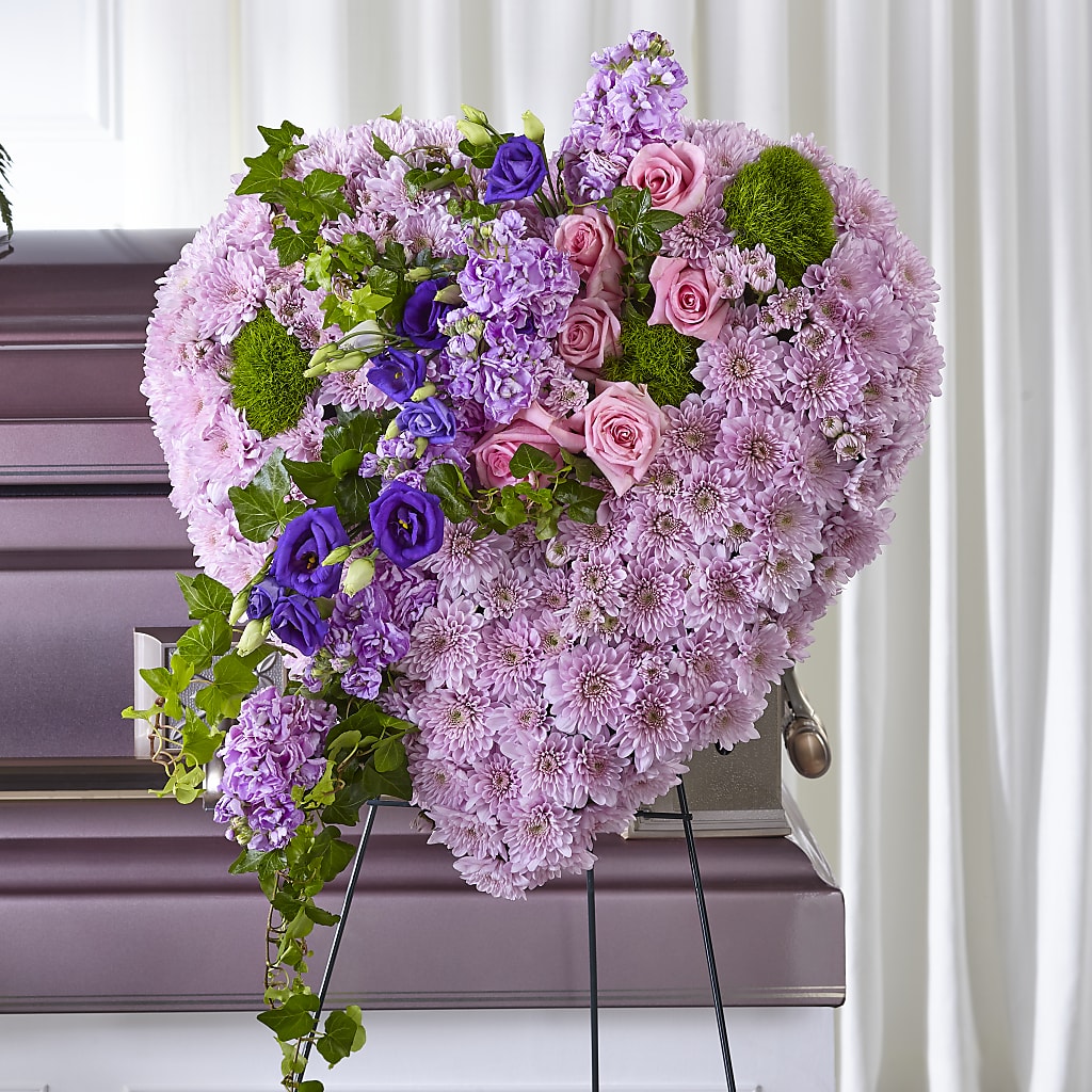 Treasured Love Standing Heart – Nela Park Florist Llc, East Cleveland OH