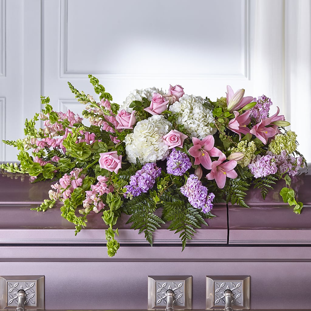 Life's Gratitude Casket Spray – Nela Park Florist Llc, East Cleveland OH