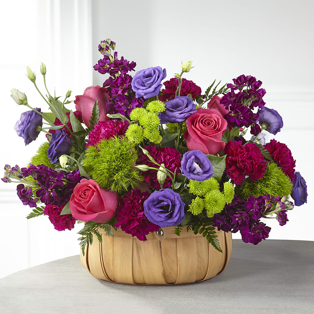 Serene Sanctuary Basket – Nela Park Florist Llc, East Cleveland OH