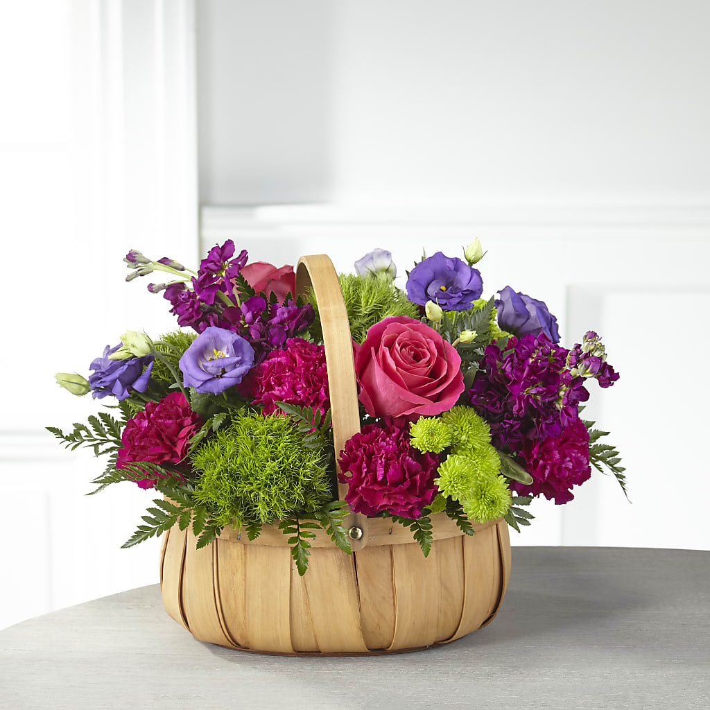 Serene Sanctuary Basket – Nela Park Florist Llc, East Cleveland OH