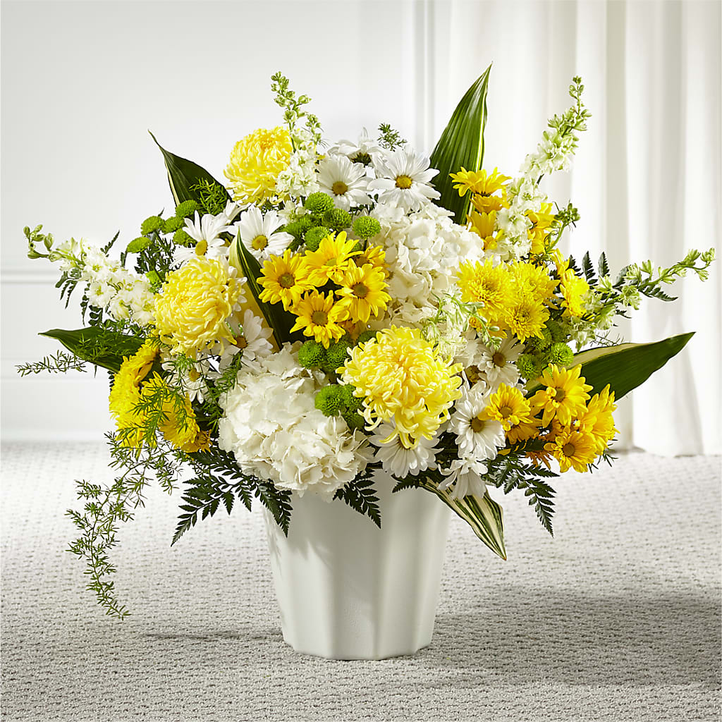 Unity & Grace Floor Basket – Nela Park Florist Llc, East Cleveland OH