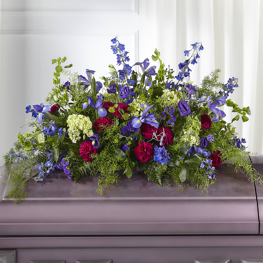 Always Treasured Casket Spray – Nela Park Florist Llc, East Cleveland OH