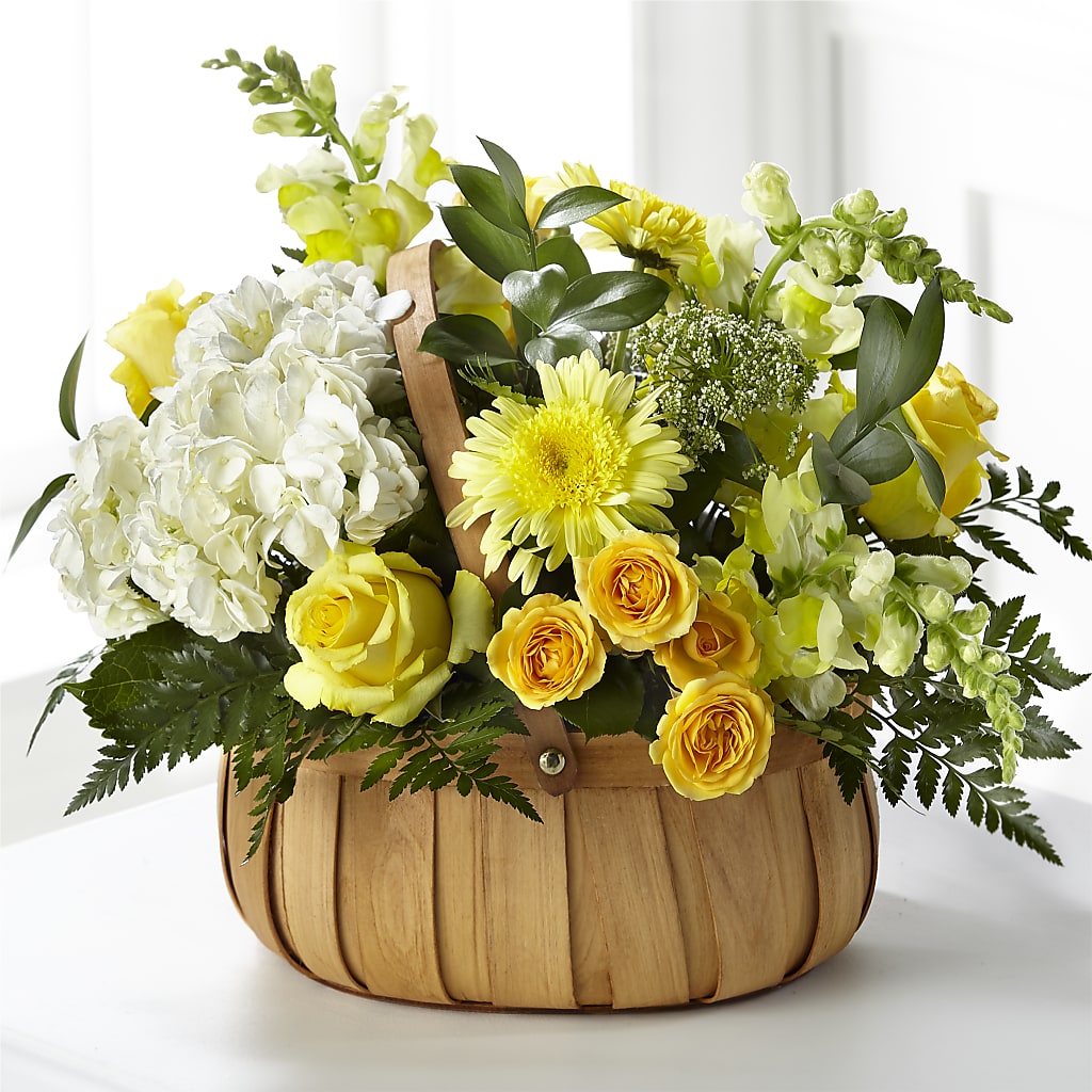 Rustic Remembrance Basket – Nela Park Florist Llc, East Cleveland OH
