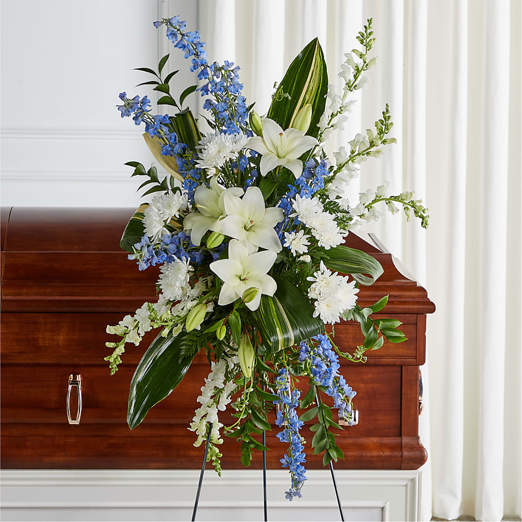Eternal Impressions Standing Spray – Nela Park Florist Llc, East Cleveland OH