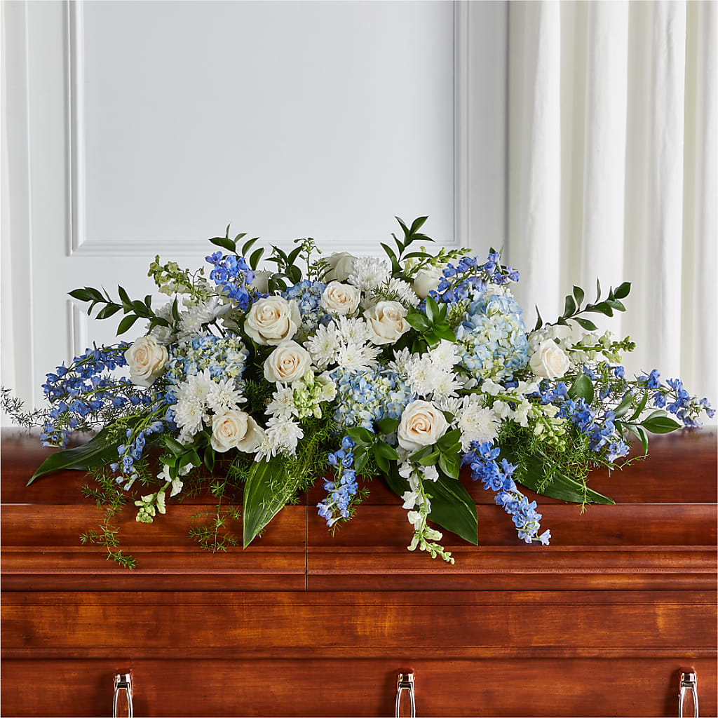 Timeless Essence Casket Spray – Nela Park Florist Llc, East Cleveland OH