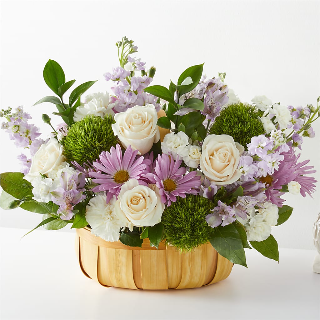 Peace & Love Basket – Nela Park Florist Llc, East Cleveland OH