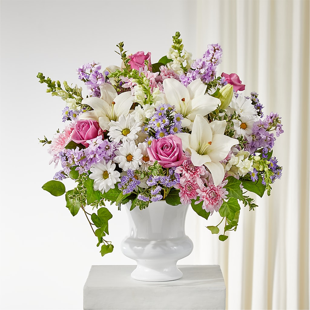 Remarkable Life Urn Arrangement – Nela Park Florist Llc, East Cleveland OH