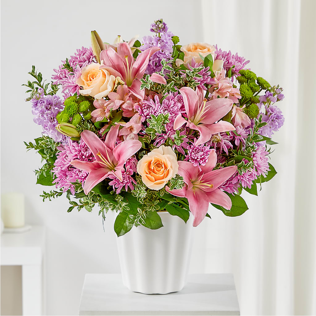 Supportive Embrace Tabletop Basket – Nela Park Florist Llc, East Cleveland OH