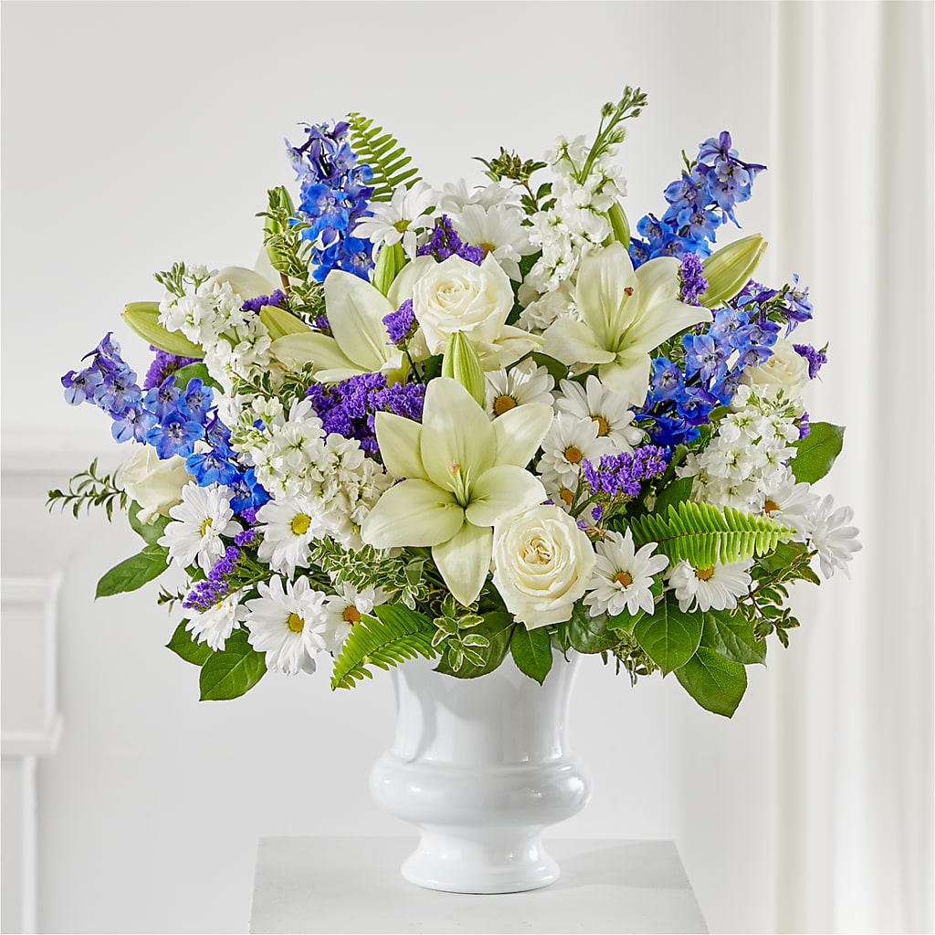 Expressions of Hope Urn Arrangement – Nela Park Florist Llc, East Cleveland OH