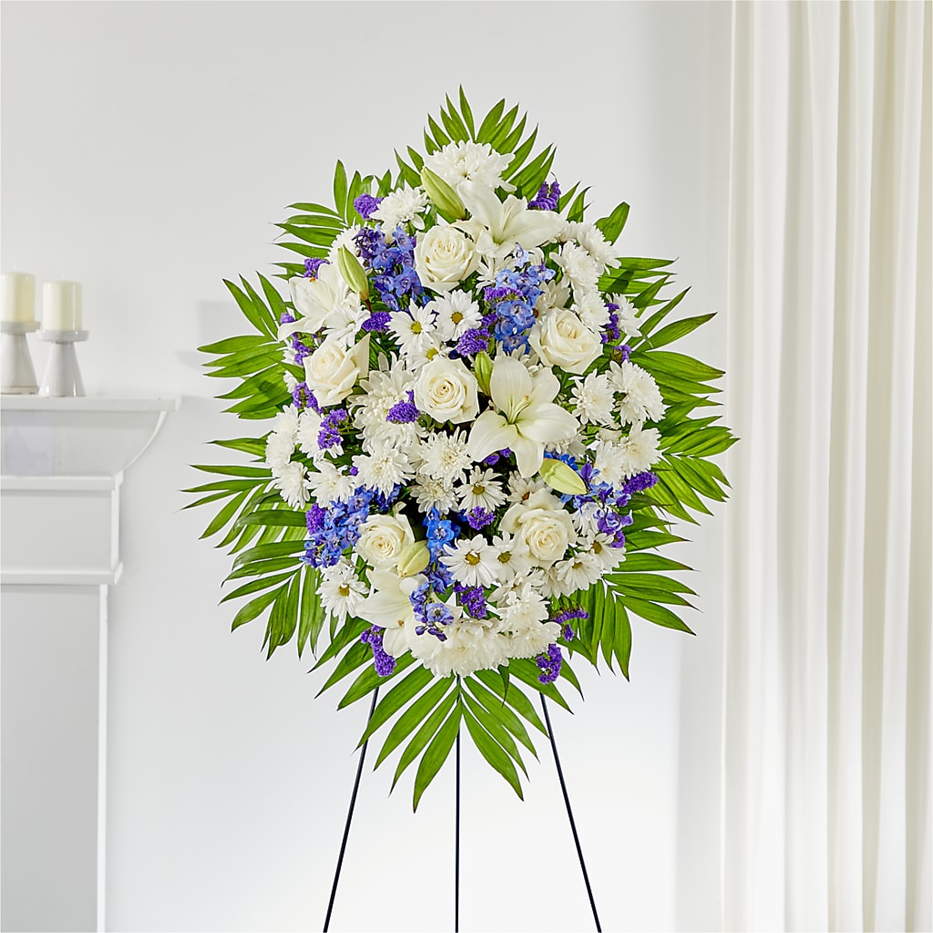 At Rest Standing Spray – Nela Park Florist Llc, East Cleveland OH