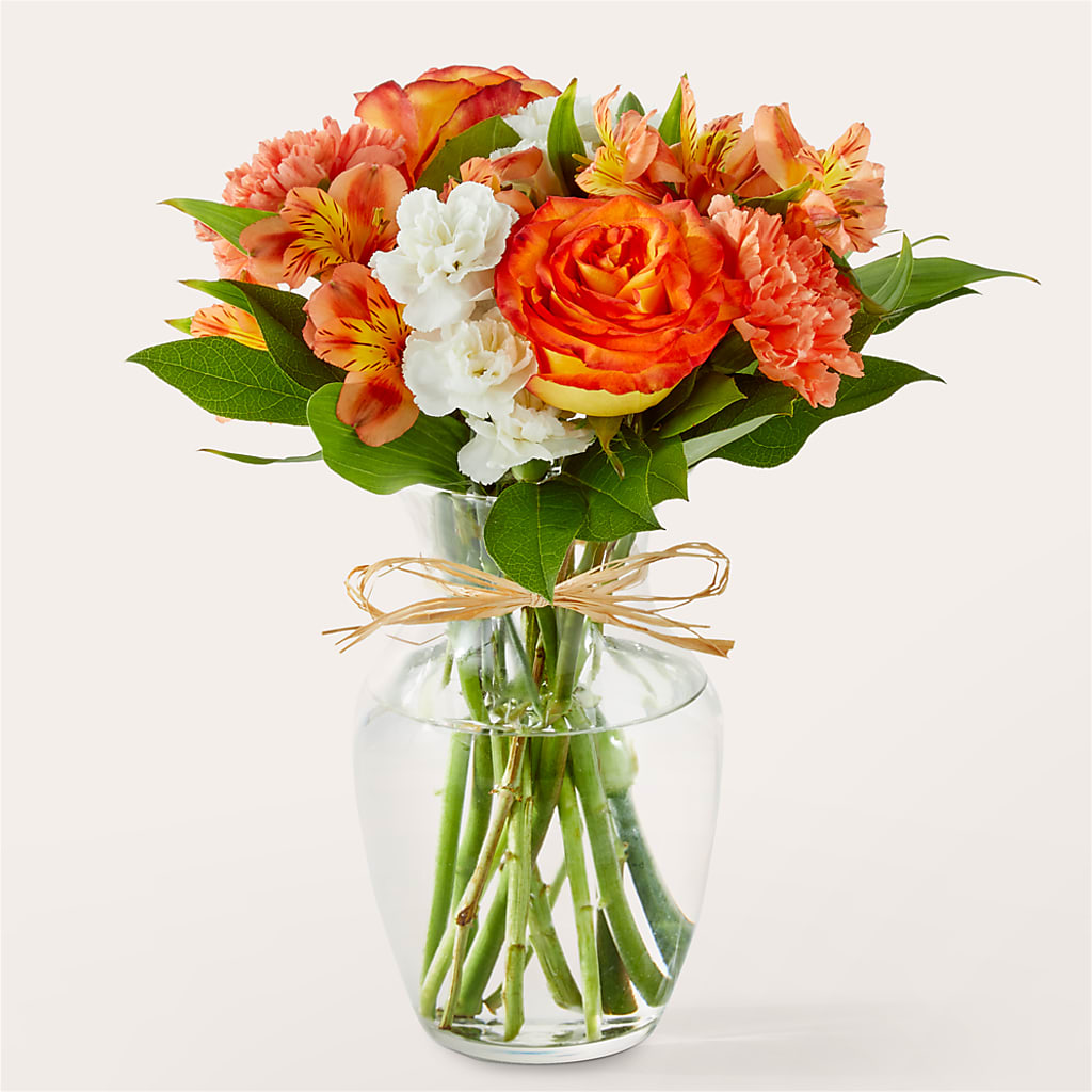 Apricot Glow Bouquet – Nela Park Florist Llc, East Cleveland OH