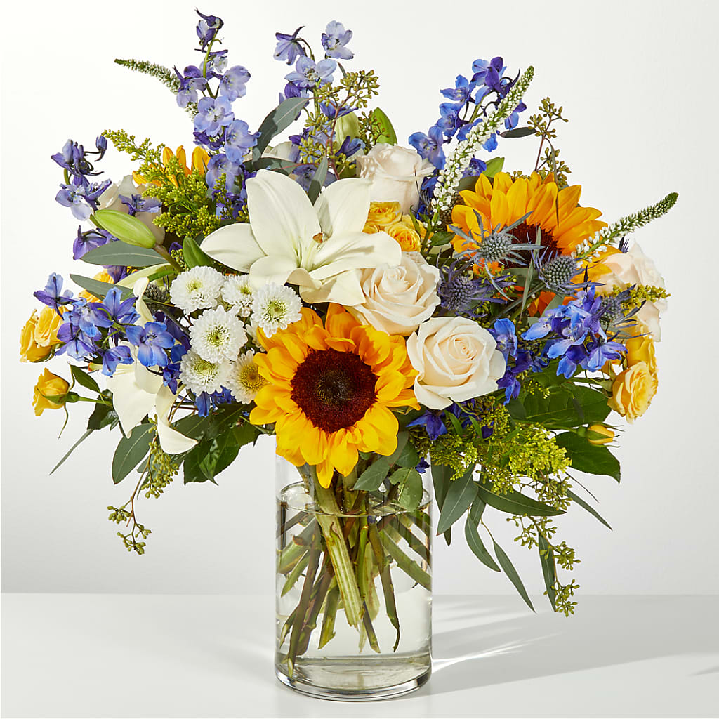 Wonderfully Sunny Bouquet – Nela Park Florist Llc, East Cleveland OH
