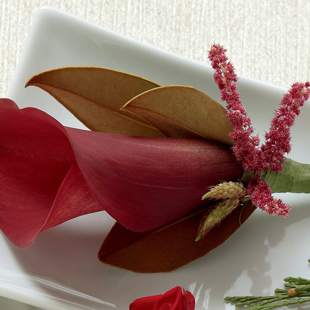 Red Calla Boutonniere – Nela Park Florist Llc, East Cleveland OH