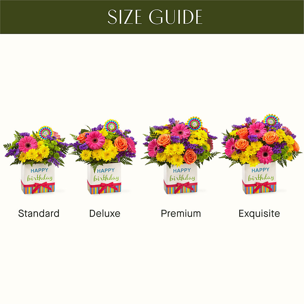 Birthday Brights Bouquet –  Nela Park Florist Llc, East Cleveland OH