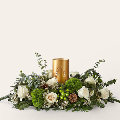 Chestnuts Roasting Centerpiece –  Nela Park Florist Llc, East Cleveland OH