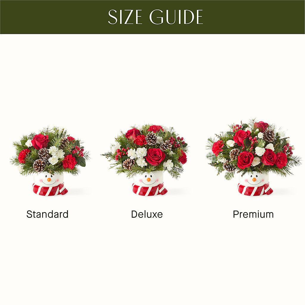 Jolly Snowman Bouquet –  Nela Park Florist Llc, East Cleveland OH