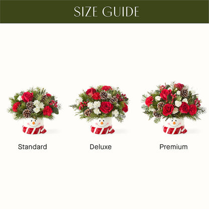 Jolly Snowman Bouquet –  Nela Park Florist Llc, East Cleveland OH