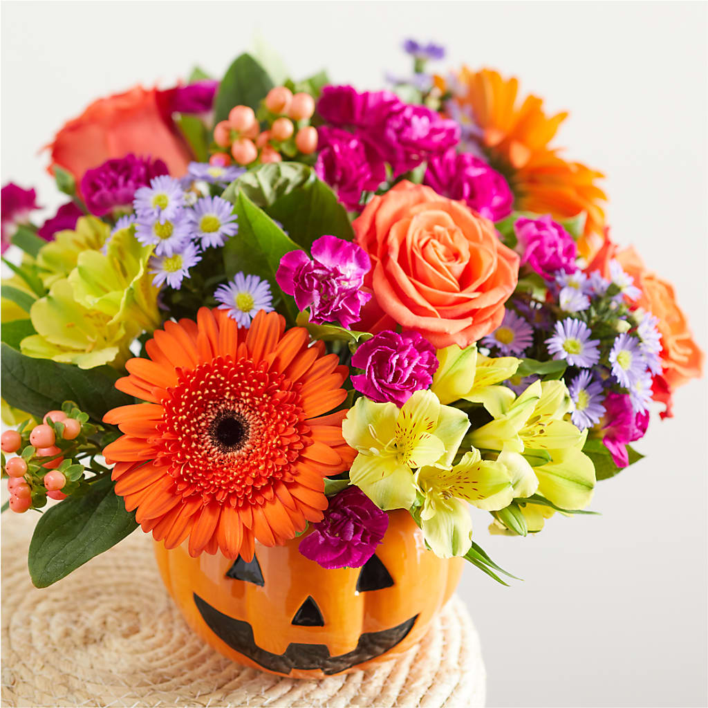 Tricks & Treats Pumpkin –  Nela Park Florist Llc, East Cleveland OH