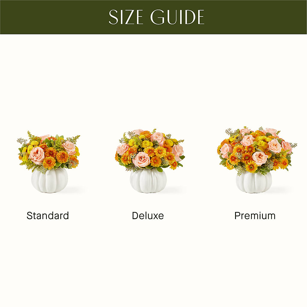 Peachy Pumpkin –  Nela Park Florist Llc, East Cleveland OH