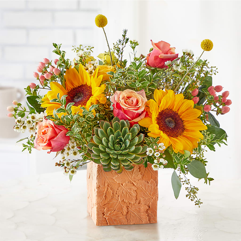 Sunflower Season Bouquet –  Nela Park Florist Llc, East Cleveland OH