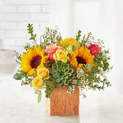 Sunflower Season Bouquet –  Nela Park Florist Llc, East Cleveland OH