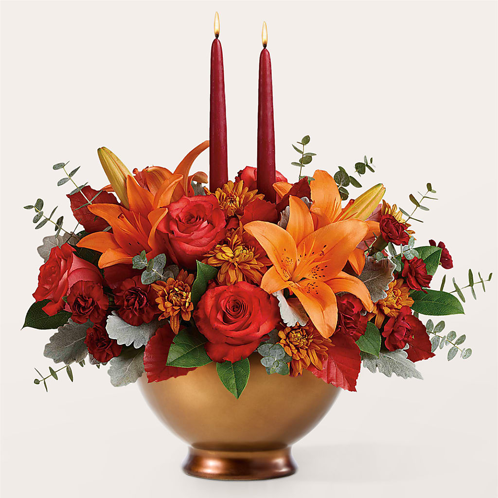 Fruits of Fall Centerpiece –  Nela Park Florist Llc, East Cleveland OH