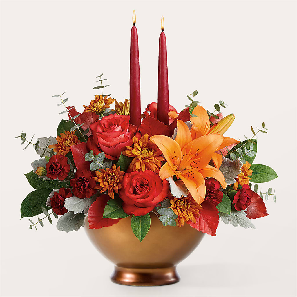 Fruits of Fall Centerpiece –  Nela Park Florist Llc, East Cleveland OH