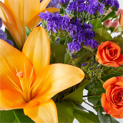 Radiant Citrus Bouquet –  Nela Park Florist Llc, East Cleveland OH